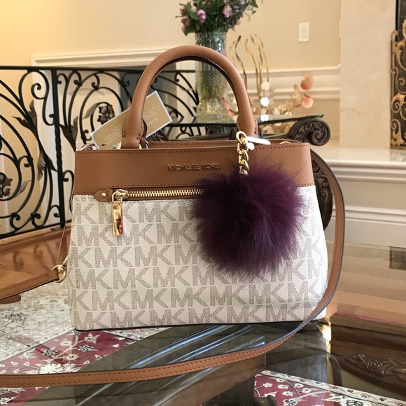 Authentic Michael kors hailee handbag&wallet&pom - Picture 2 of 8